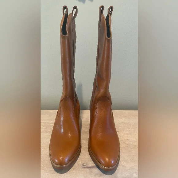 Ultra Rare Vintage 1984 Olympics Levi's Womens Leather Boots Size 8 PR… - Picture 2 of 12